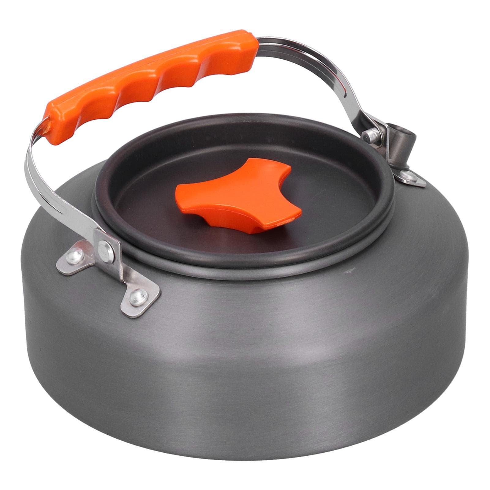 1.1L Portable Aluminium Alloy Water Kettle Teapot Coffee Pot Outdoor Camping Supplies
