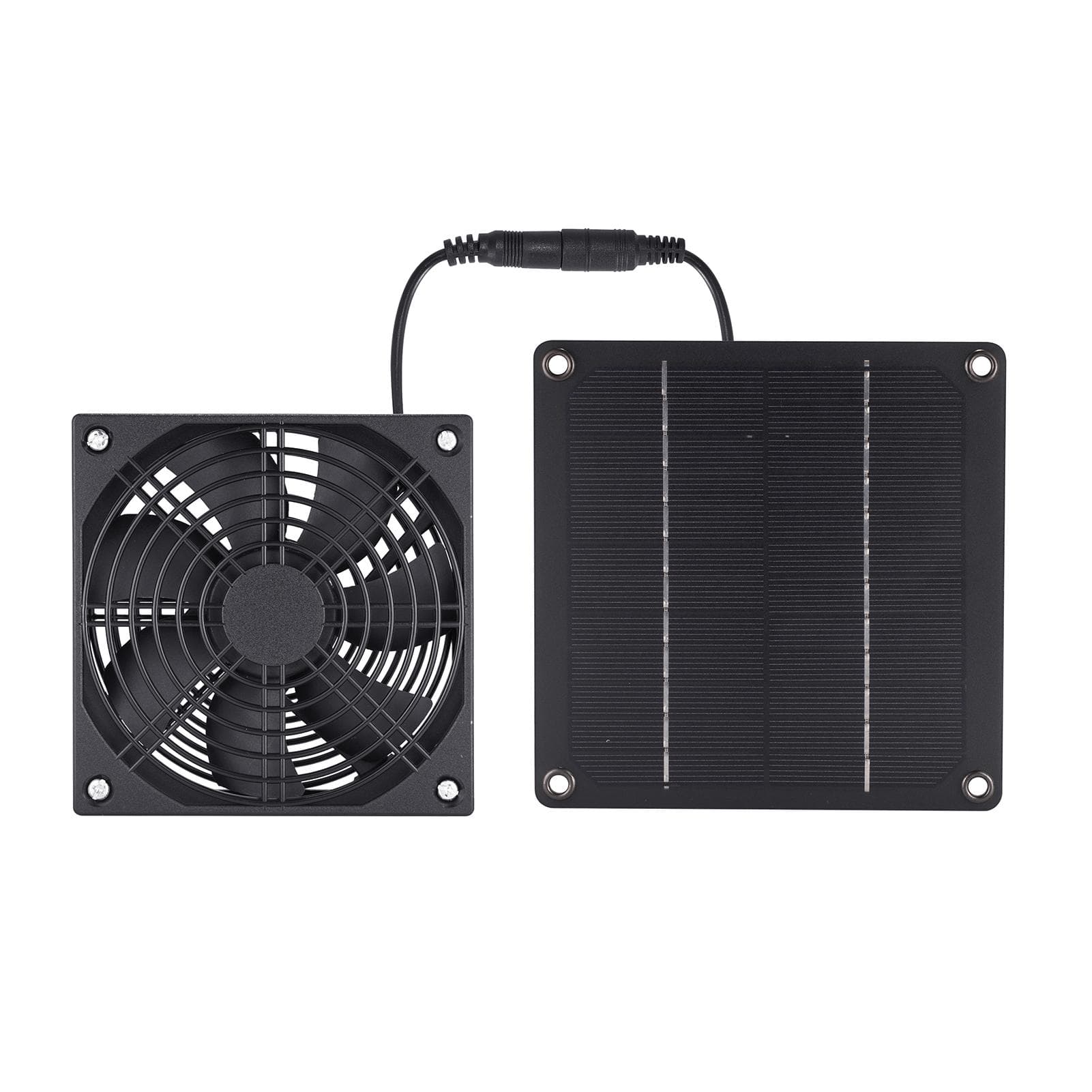 Solar Panel Single Fan 10W Weatherproof solar panel kit  for Small Chicken Coops, Greenhouses, 3W 1FAN
