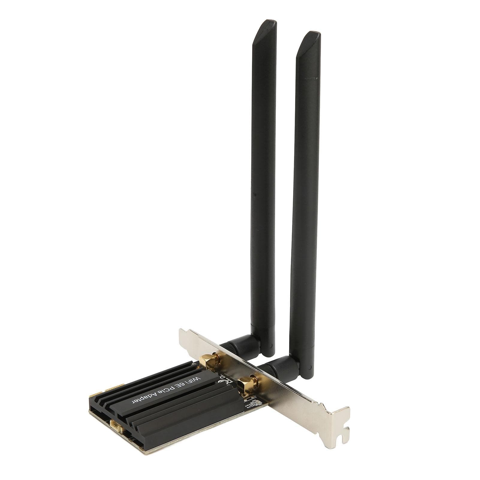 WiFi Card 6E PCIE Slot Bluetooth 5.2 5GHZ 6GHZ 2.4GHZ High Speed Safe Wireless Network Card for