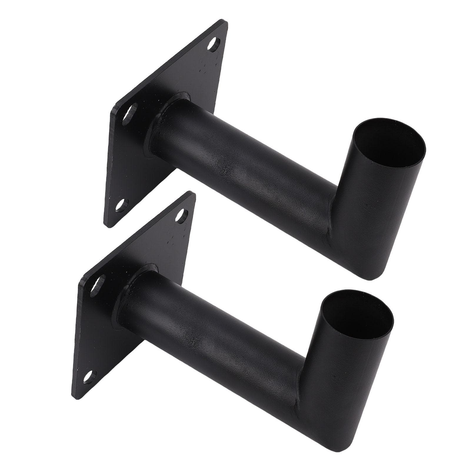 2Pcs 90 Degree Wall Mount Bracket Alloy Steel L Shaped Bracket for Outdoor Flood Lights