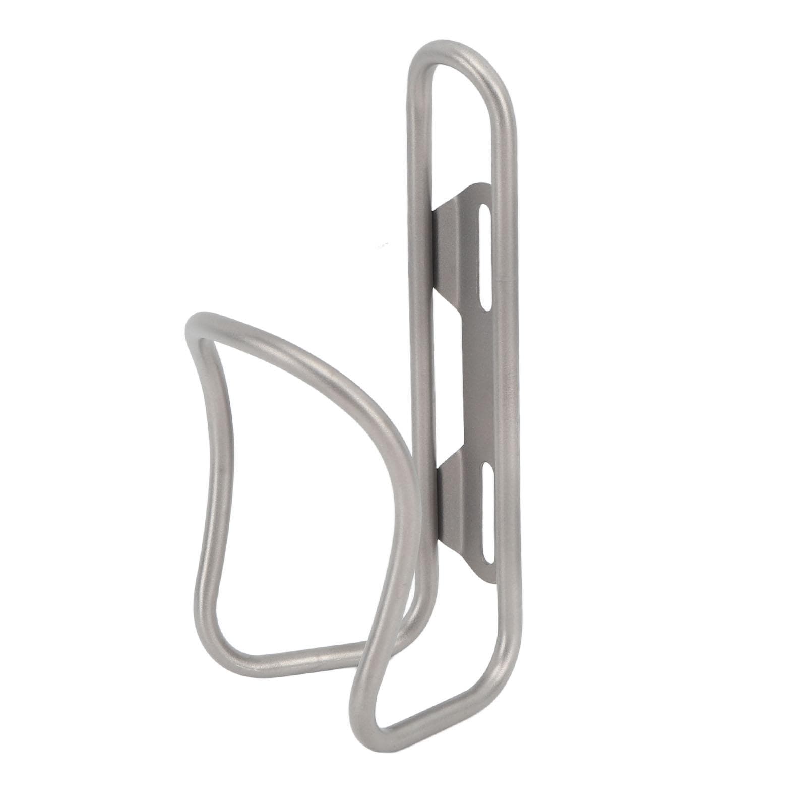 Bike Water Bottle Cage Titanium Alloy S Shape Simple Installation Stable Anti Scratch Bike
