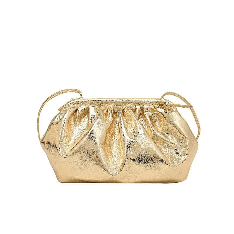 Cloud Bag Women Fashionable Shoulder Bags for Women Crossbody Bag Dinner Bag Mother Kids Bags one size golden