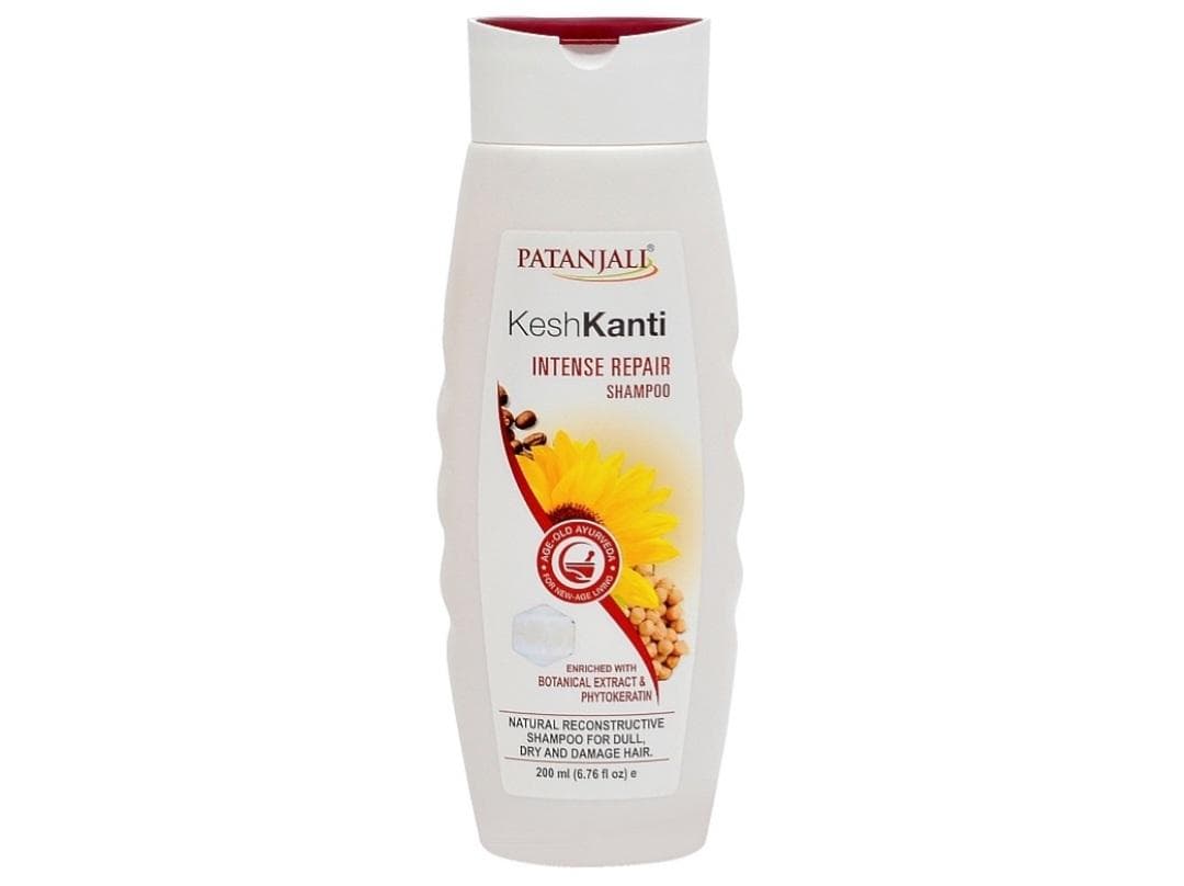 Hair shampoo Intensive restoration Patanjali Kesh Kanti Intense Repair Shampoo 1 pcs