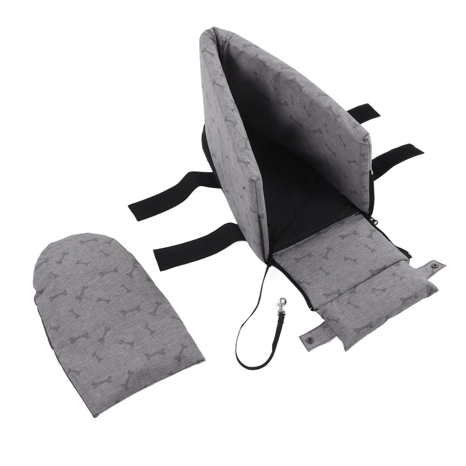 Pet Nest Car Seat Comfortable Foldable Easy Cleaning Pet Car Safety Seat with Inner Pad for Small
