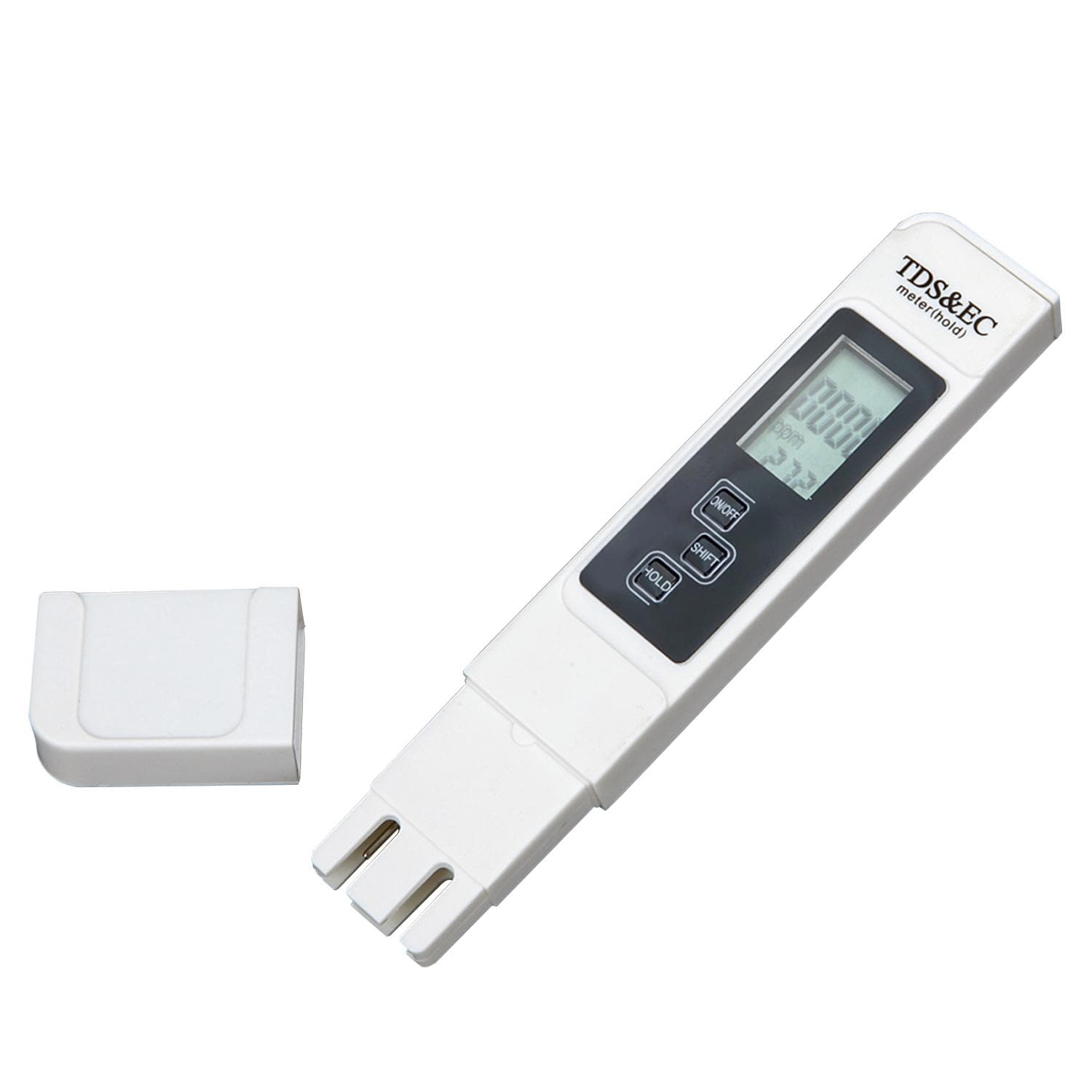 Water Quality Test Digital Water Tester Meter 3 in 1 TDS EC Temperature white