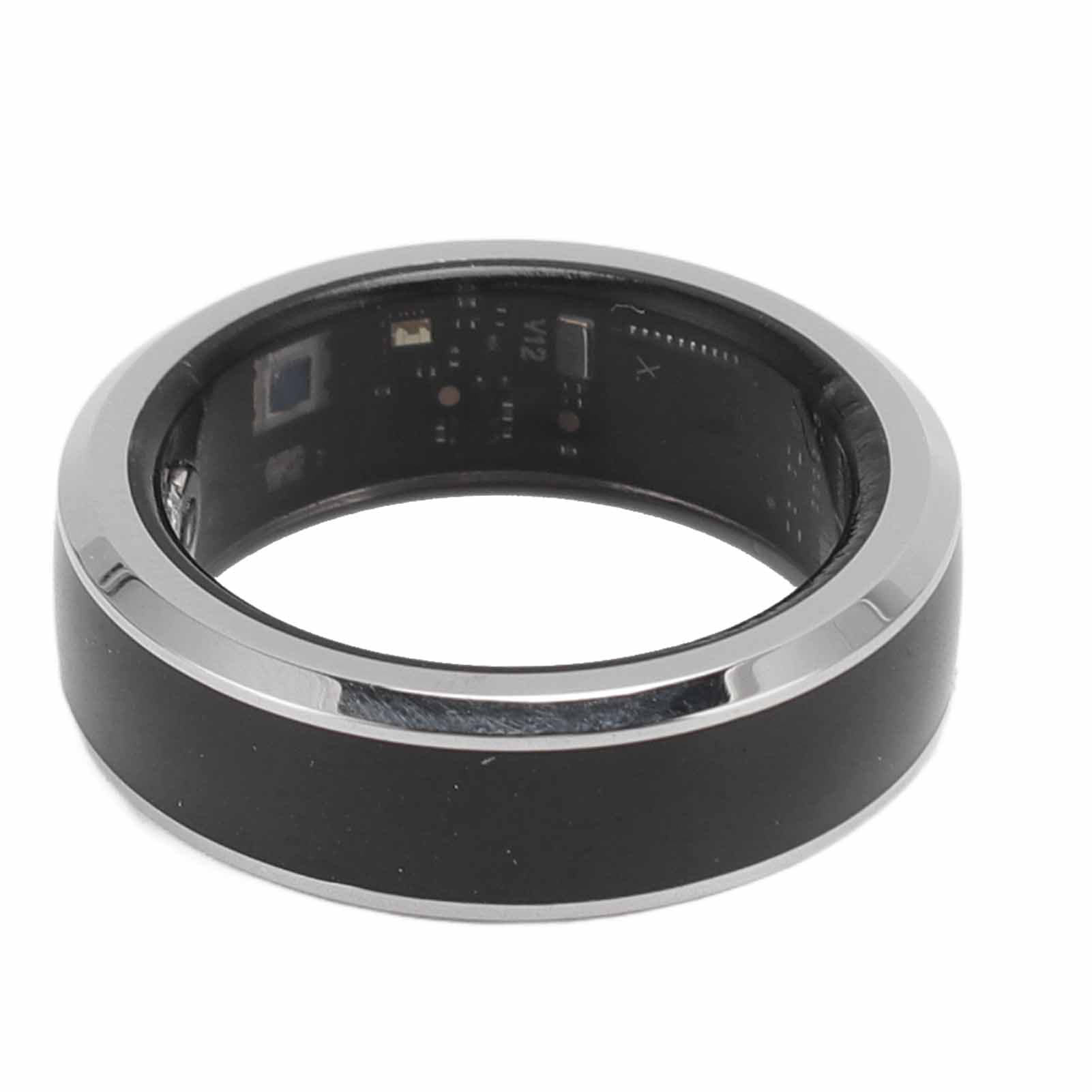 Smart Ring Health Tracker Bluetooth 5.1 Sleep Monitoring Step Counting 5ATM Waterproof Smart Ring ID 18.2mm / 0.72in