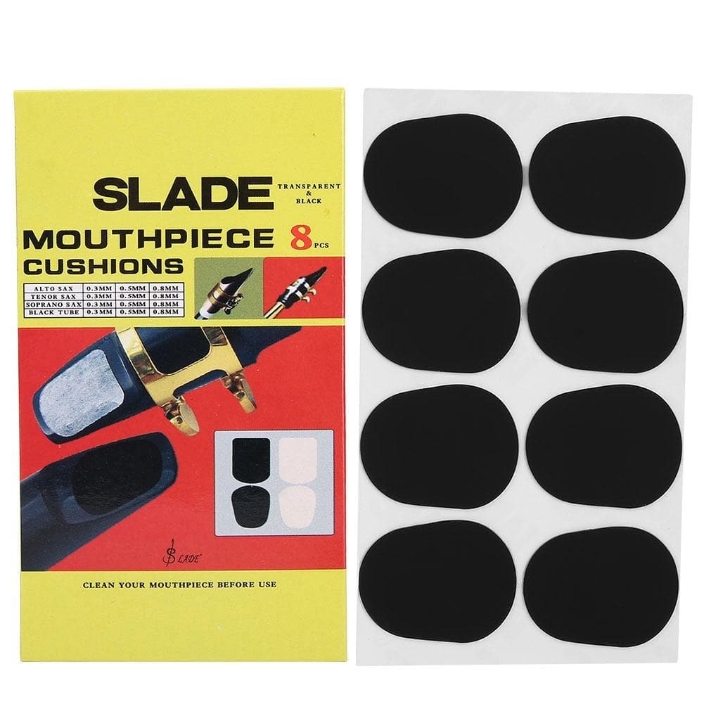 Baritones Alto Saxophone Mouthpiece Cushions Patches Pads (0.5MM)