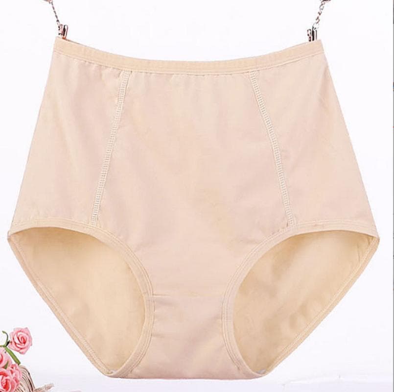 Women Underwear Big Size Briefs Breathable Large Panties Leakproof Cotton High Waist Undershorts 1XL, 2XL ,3XL ,4XL ,5XL, 6XL, 6XL