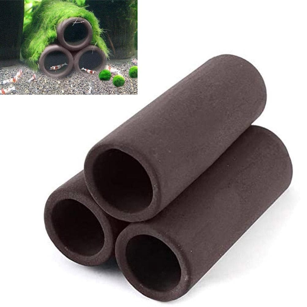 Aquarium Cave Shelter Shrimp and Small Fish Habitat Hiding Cave Aquarium Decor brown