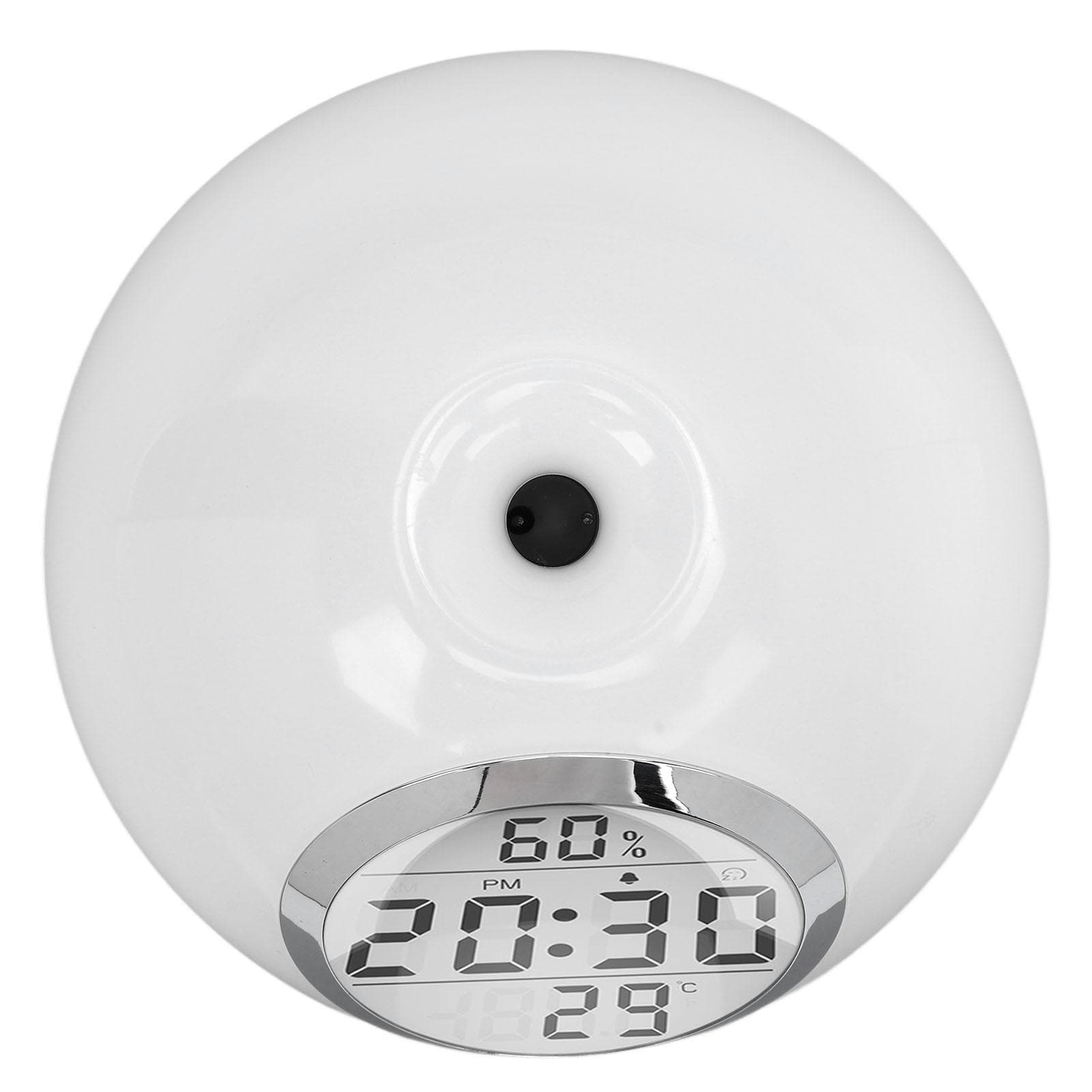 Wake Up Lights LCD Screen Natural Sunrise Alarm Clock Light with Gesture Sensing Switch for