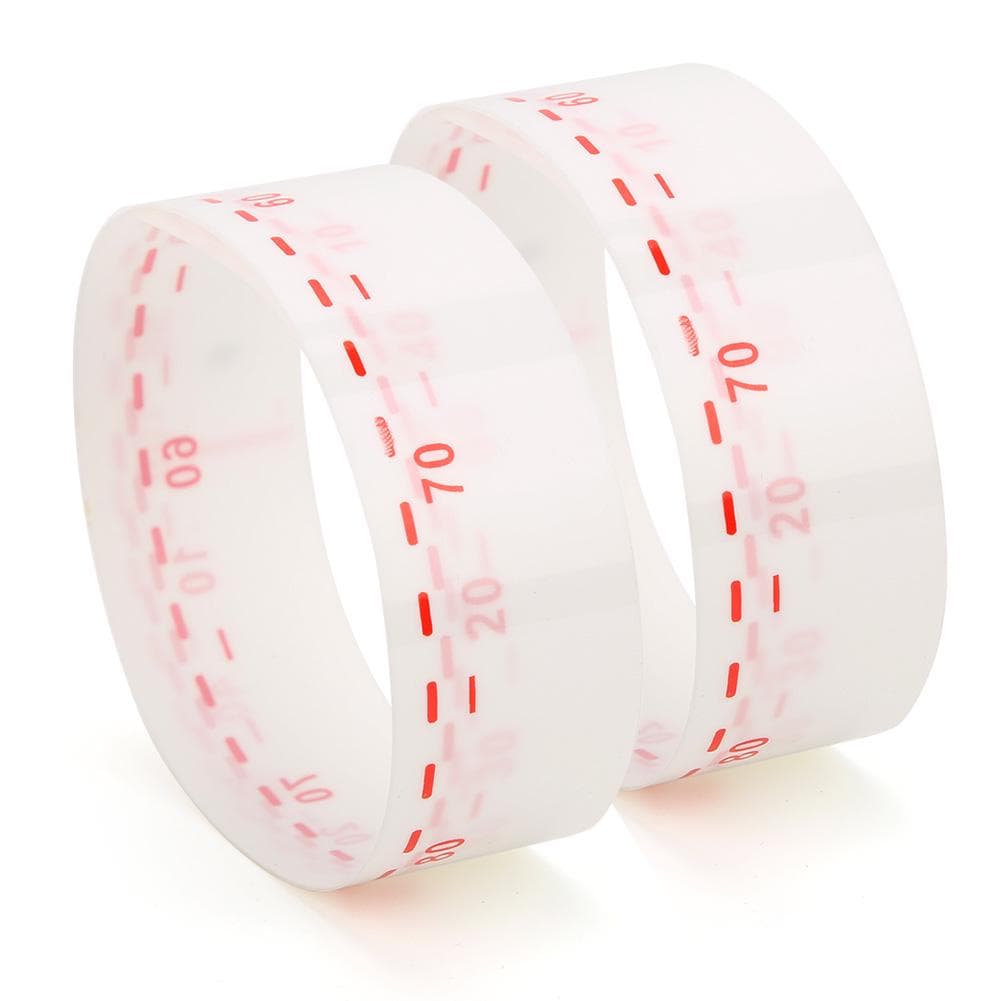2PCS Nylon Professional Knitting Machine Needle Ruler Knitter Accessory for Brother KR830 KR840