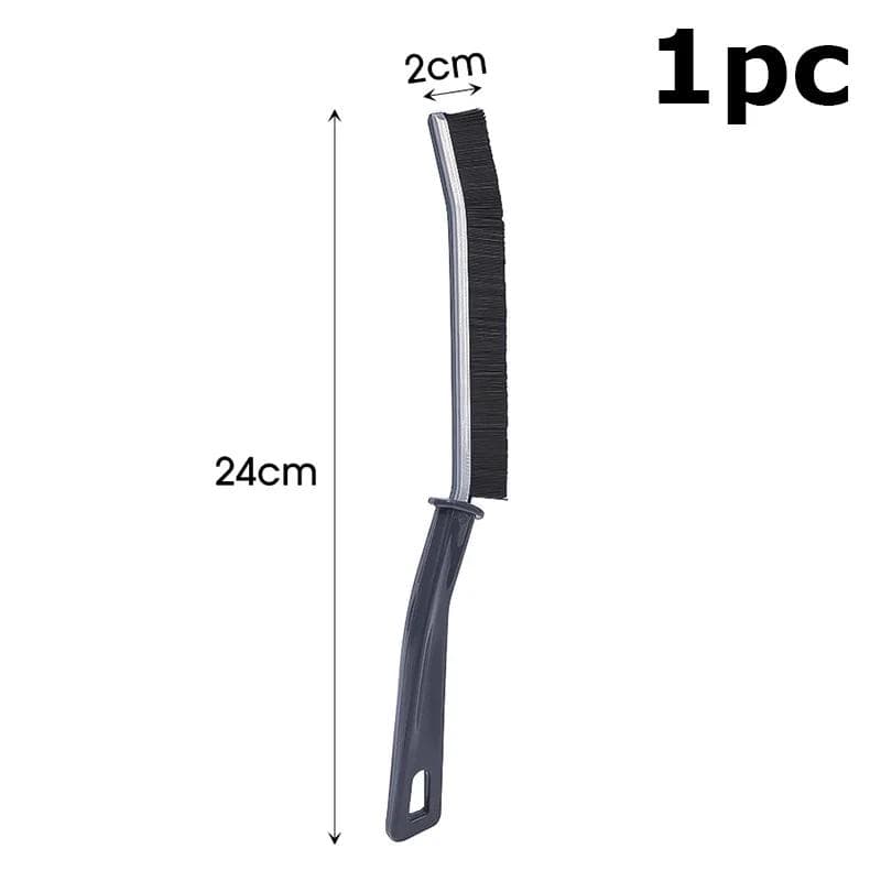 Cleaning Brush for Fine Seam Corners Groove Window Cleaning Tools Kitchen Bathroom Tiles Joints Brush Microfiber Toilet WC Brush