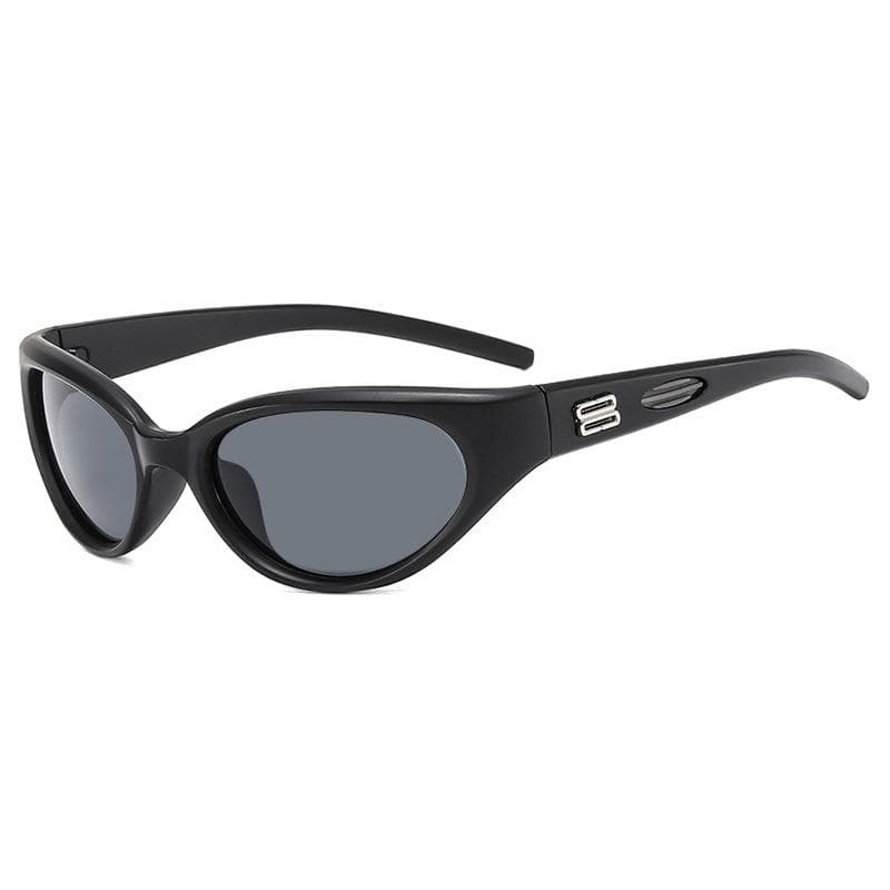Y2K Cat Eye Sunglasses Women Vintage Luxury Designer Punk Hip Hop Rainbow Shades Sexy Ladies Sun Glasses