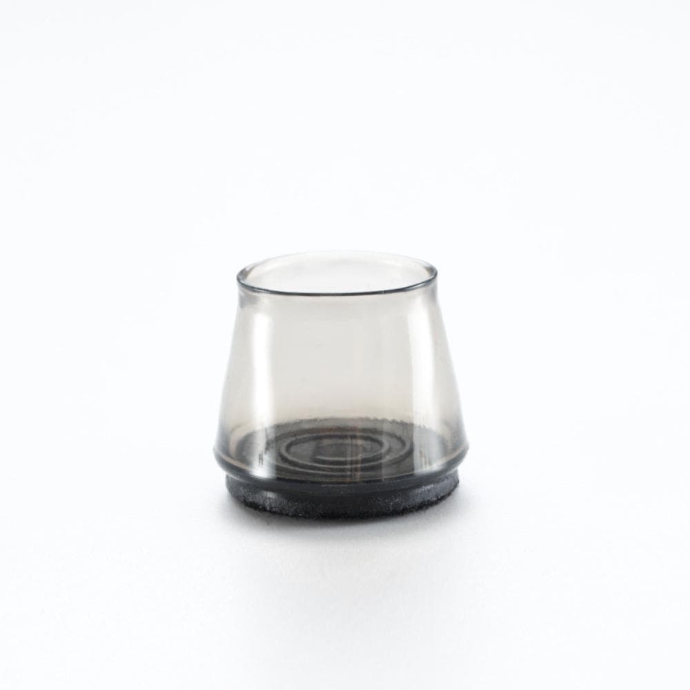 4pcs Silicone Chair Leg Protectors Caps Transparent Furniture Pads Furniture Legs Cover Home 2.2-2.9cm black