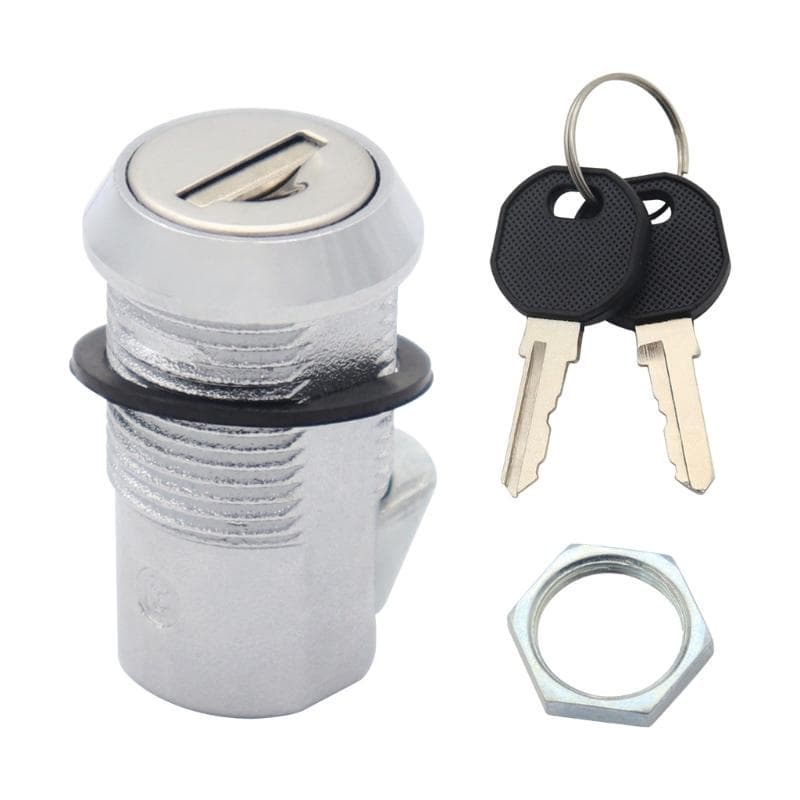 19mm RVs Storage Locks , RVs Compartment Locks , Cam Lock Metal RVs Locks for Storage Door Cabinet Cupboard