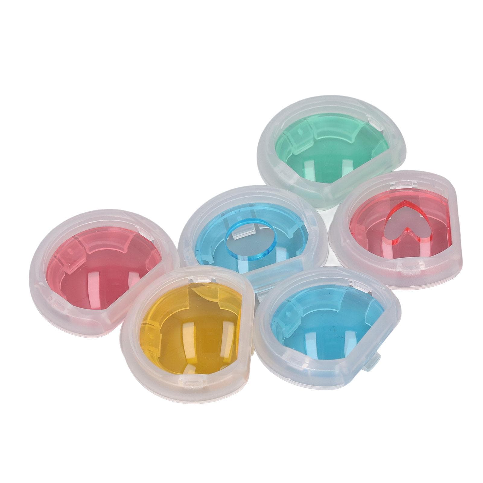 6 Colors Close Up Lens Filters Kit Close Up Color Lens Filter Set for Instax Mini 11 Instant Camera