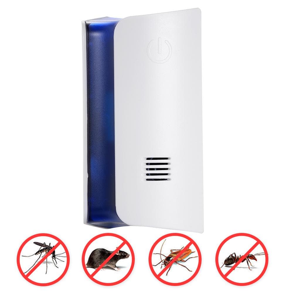 Ultrasonic Pest Repeller Indoor Plug Electronic Vermin Repeller Insect Bug US Plug