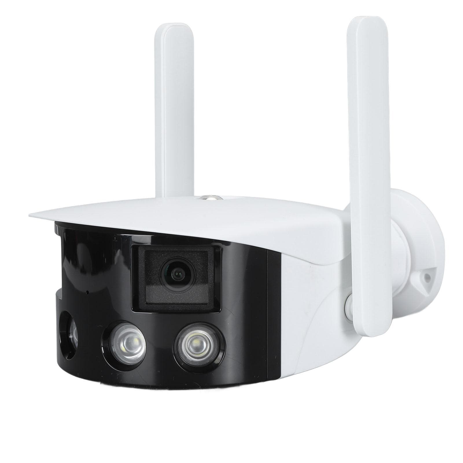 Dual Lens Security Camera Wireless WiFi Wired Dual Mode 2MP HD Two Way Intercom 180 Degrees Wide