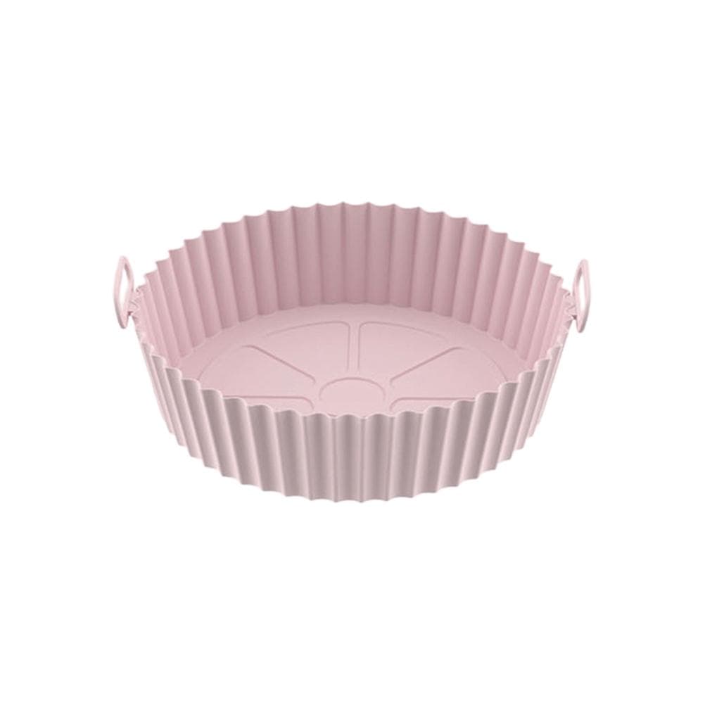 Air Fryer Silicone Pots Reusable Silicone Air Fryer Liner Basket High Temperature Resistance Food