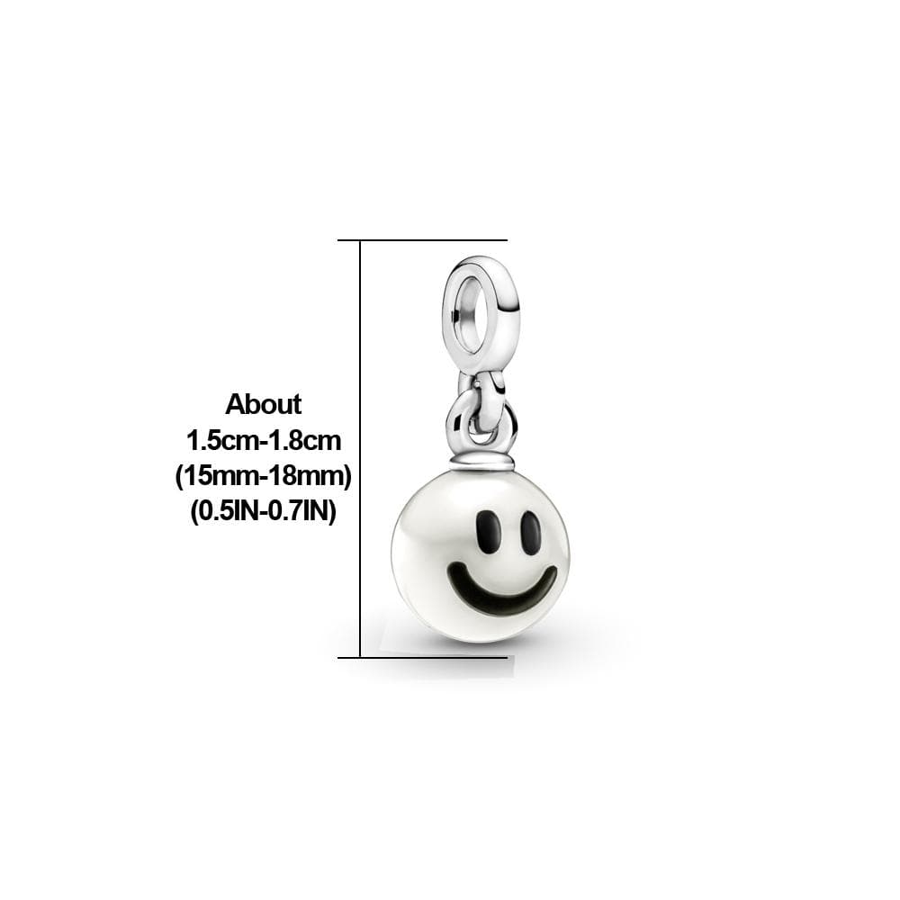 2023 Sterling Silver S925 charm ME Heart Charm Loved Hoops Earring pendant Fit original Bracelet Me women jewelry gift