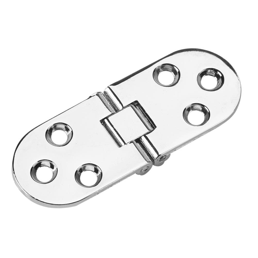 80*30mm Zinc Alloy Round Edge Sewing Machine Folding Table Furniture Flip Tray Hinge Gold
