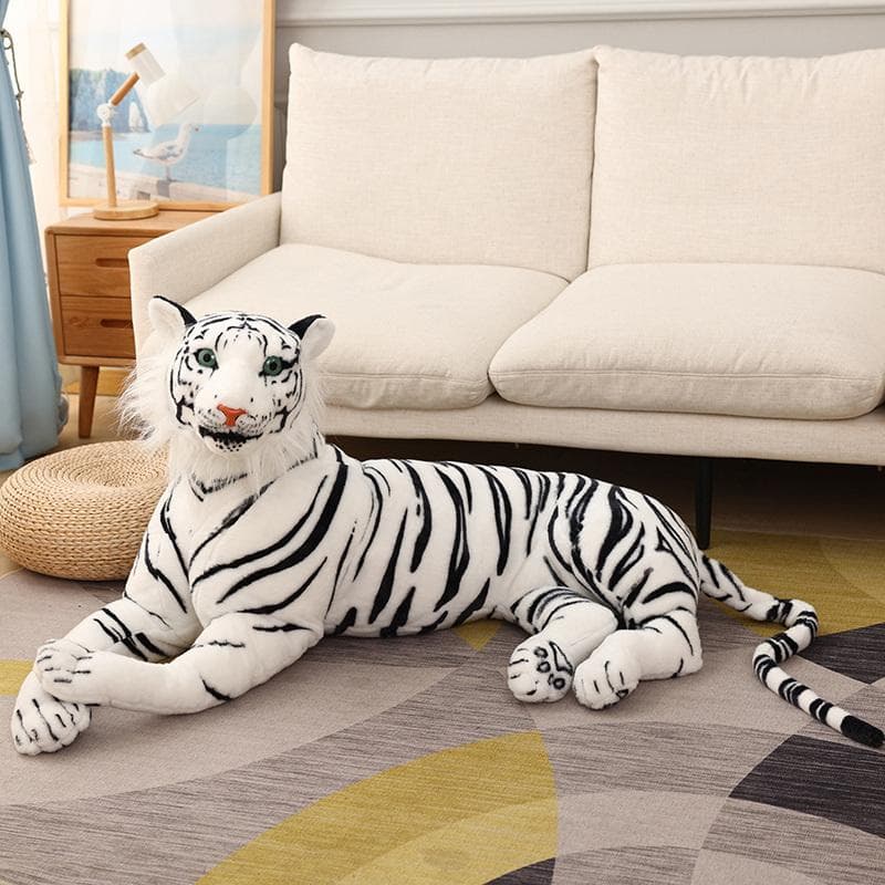 30-120CM Giant Simulation Lion Collie Peluche Toys Cute Real Life Forest Animal Plush Pillow Kids Boys Nice Birthday Gift 50cm