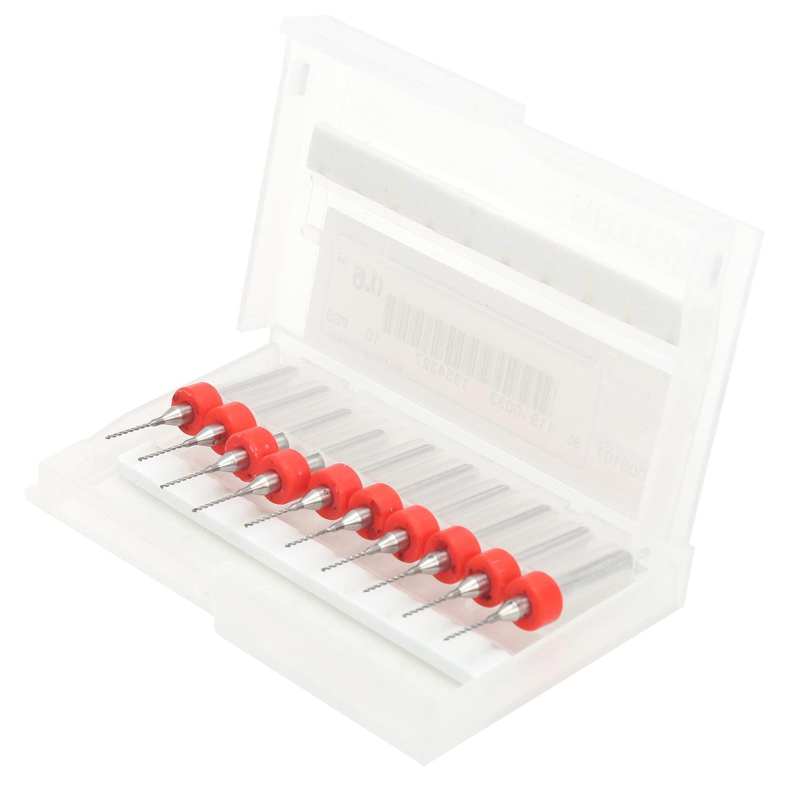 10pcs Printer Nozzle Cleaning Drill Bits Three Dimensional Printer Accessories 0.6mm