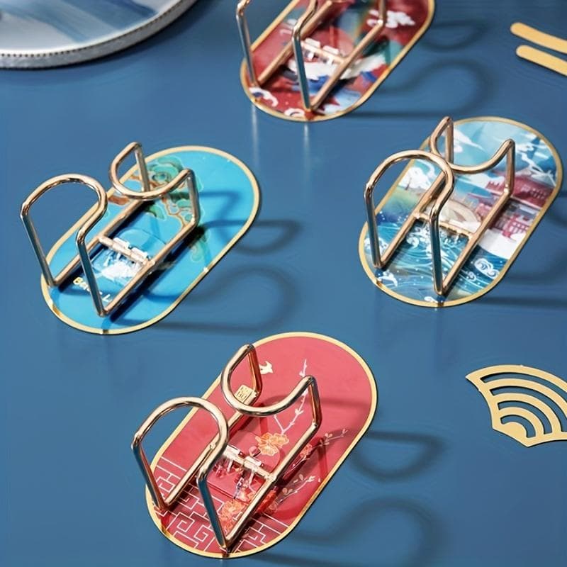 4pcs Perforation-free Viscose Washbasin Hanger, Can Be Used As Home Decoration, Multi-functional Hanger, Wall Storage Hook 4pcs