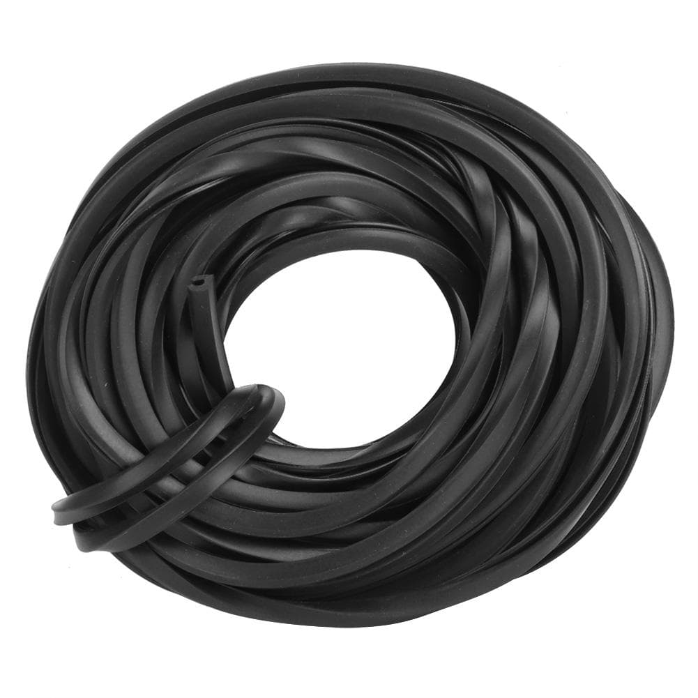 Black Greenhouse Rubber Strip Line Cable Greenhouse Accessories Supplies for Glass Sealing10m 10m/32.8ft