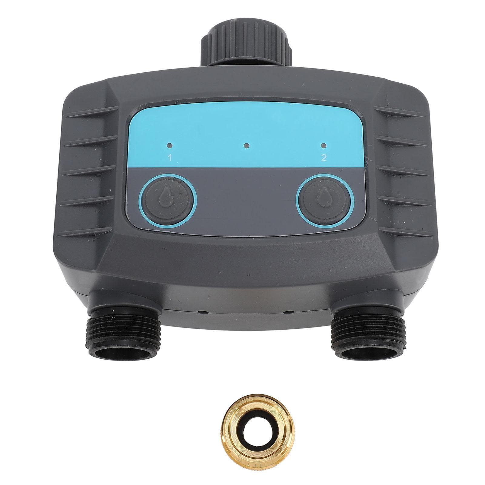 Sprinkler Timer Bluetooth G3/4 to G1/2 Female Thread 2 Outlets Automatic Irrigation Garden Hose