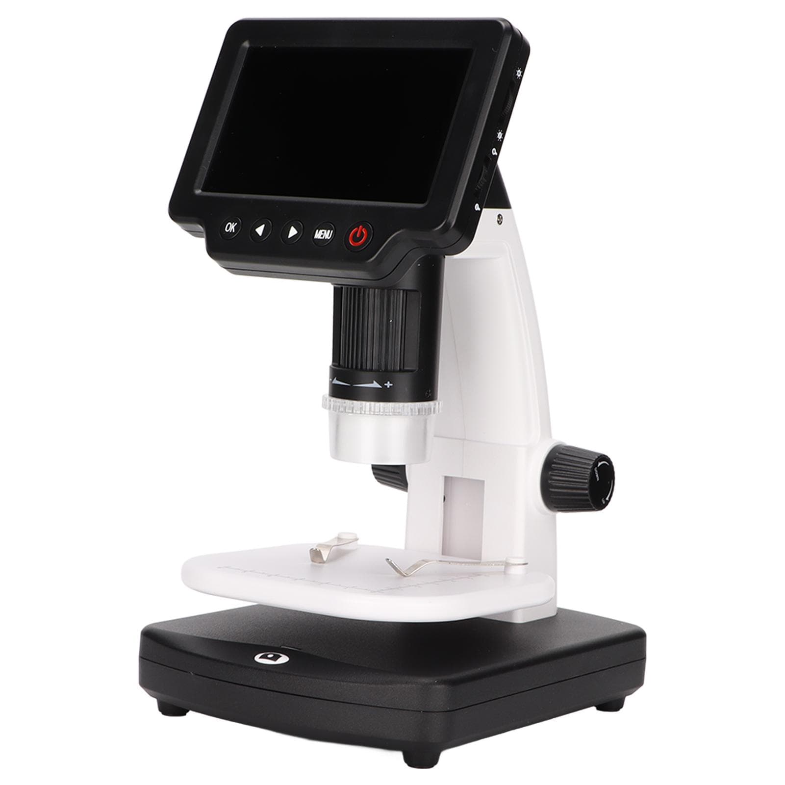 4 Inch LCD Digital Microscope 1200 Times Magnification 1080P Video Microscope Camera with 12MP EU Plug