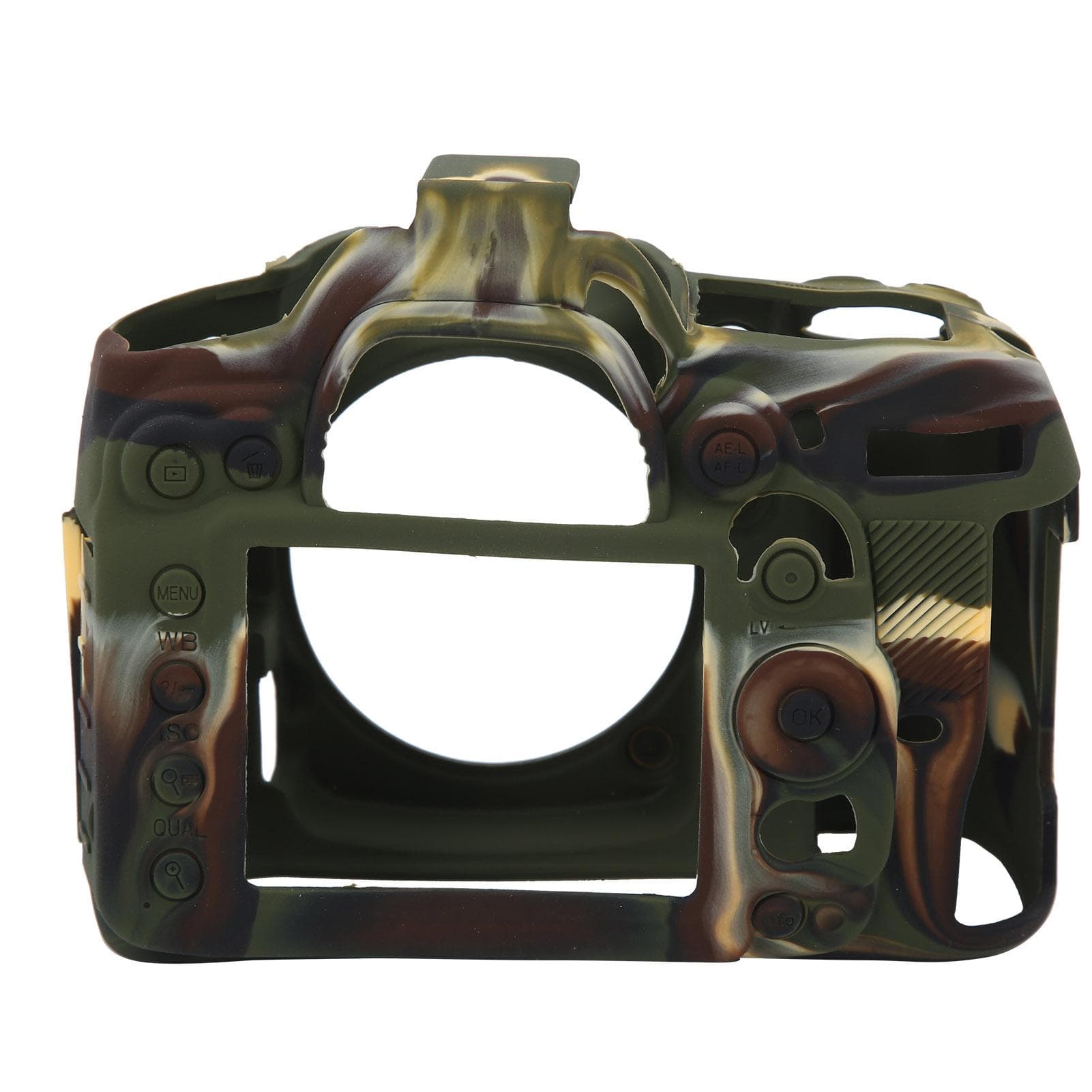 Camera Protective Shell Silicone Case Cover Fit for Nikon D7000 Camera AccessoriesCamouflage camouflage