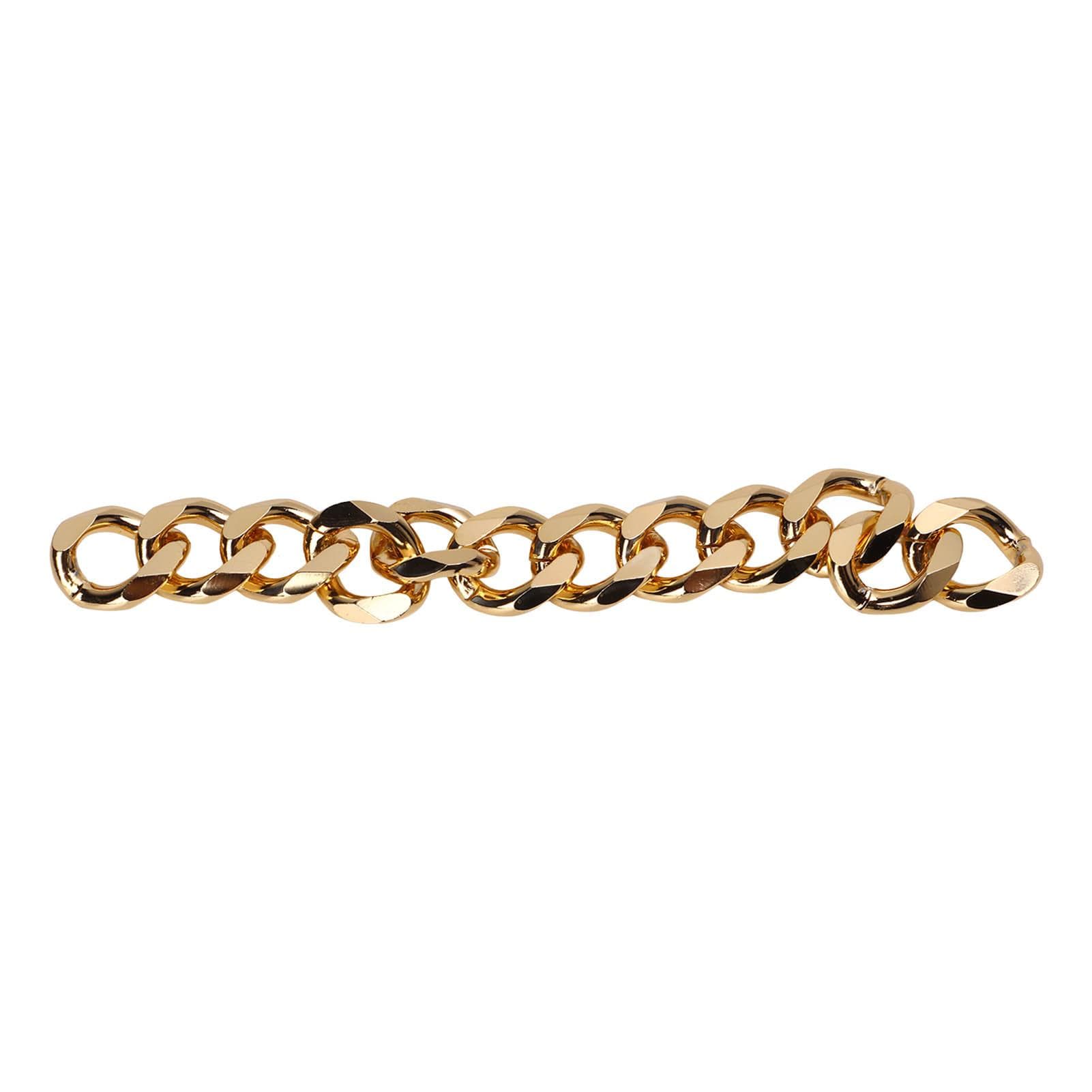 Aluminum Curb Chains 32.8 Feet Adjustable Length DIY Handcraft Craft Chain Link Chain Necklace for gold