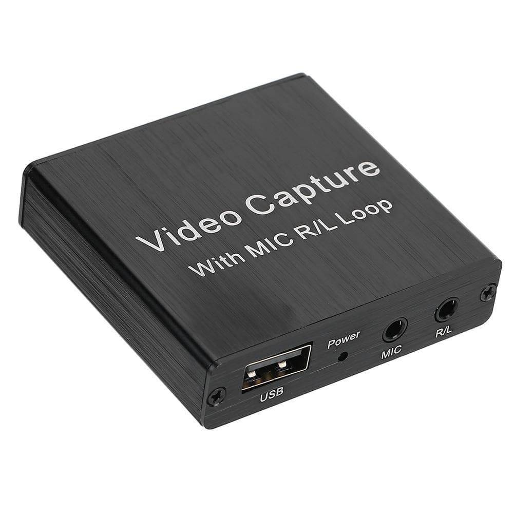 HDMI High Definition USB Video Capture Card Game Live Microphone for OBS Recording Box 4K