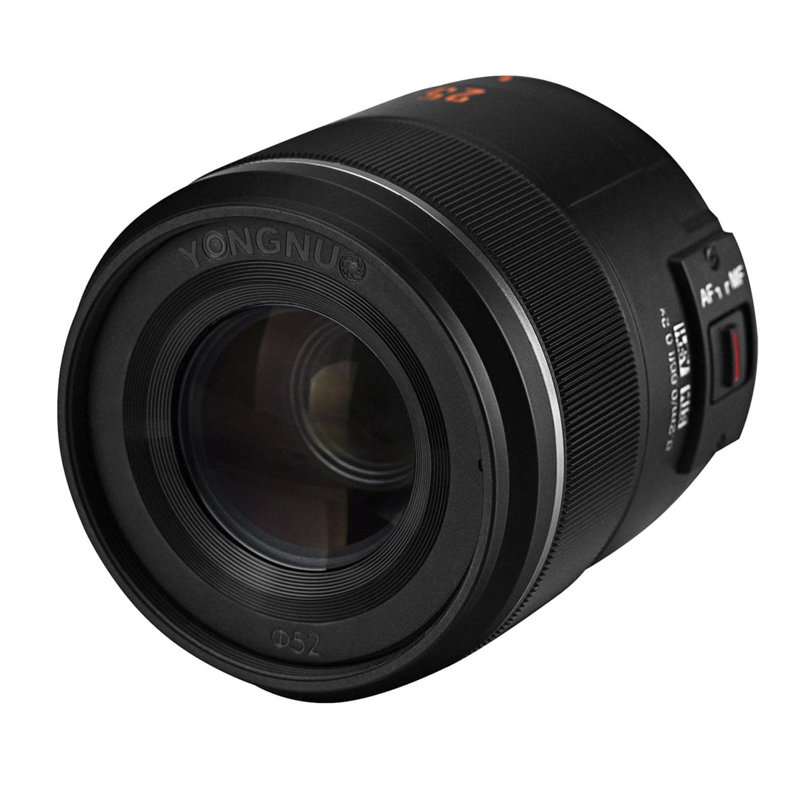 YONGNUO YN25mm F1.7M Camera Prime Lens Auto/ Manual Focus Large Aperture Micro 4/3 Mount black