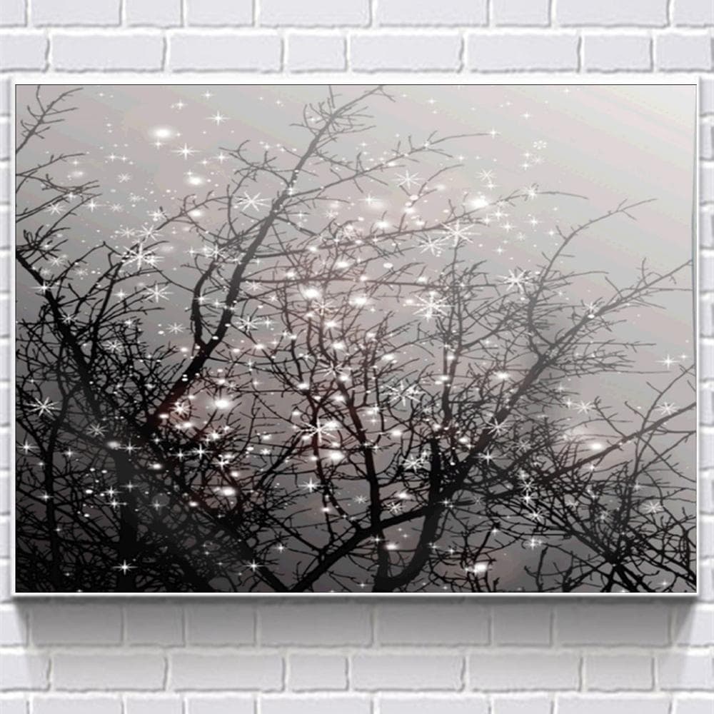 5D DIY Full Circle Diamond Painting Winter Diamond Embroidery 20X30CM