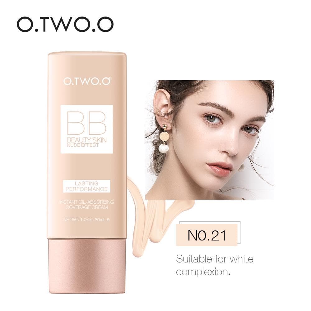 O.TWO.O BB Cream Concealer Moisturizing Foundation Makeup Bare Whitening Oil Control 30ml NO.21