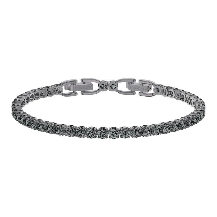 Swarovski Tennis Deluxe Bracelet Women bracelet Gray 5514655 Box+Shopping Bag (Random Color)