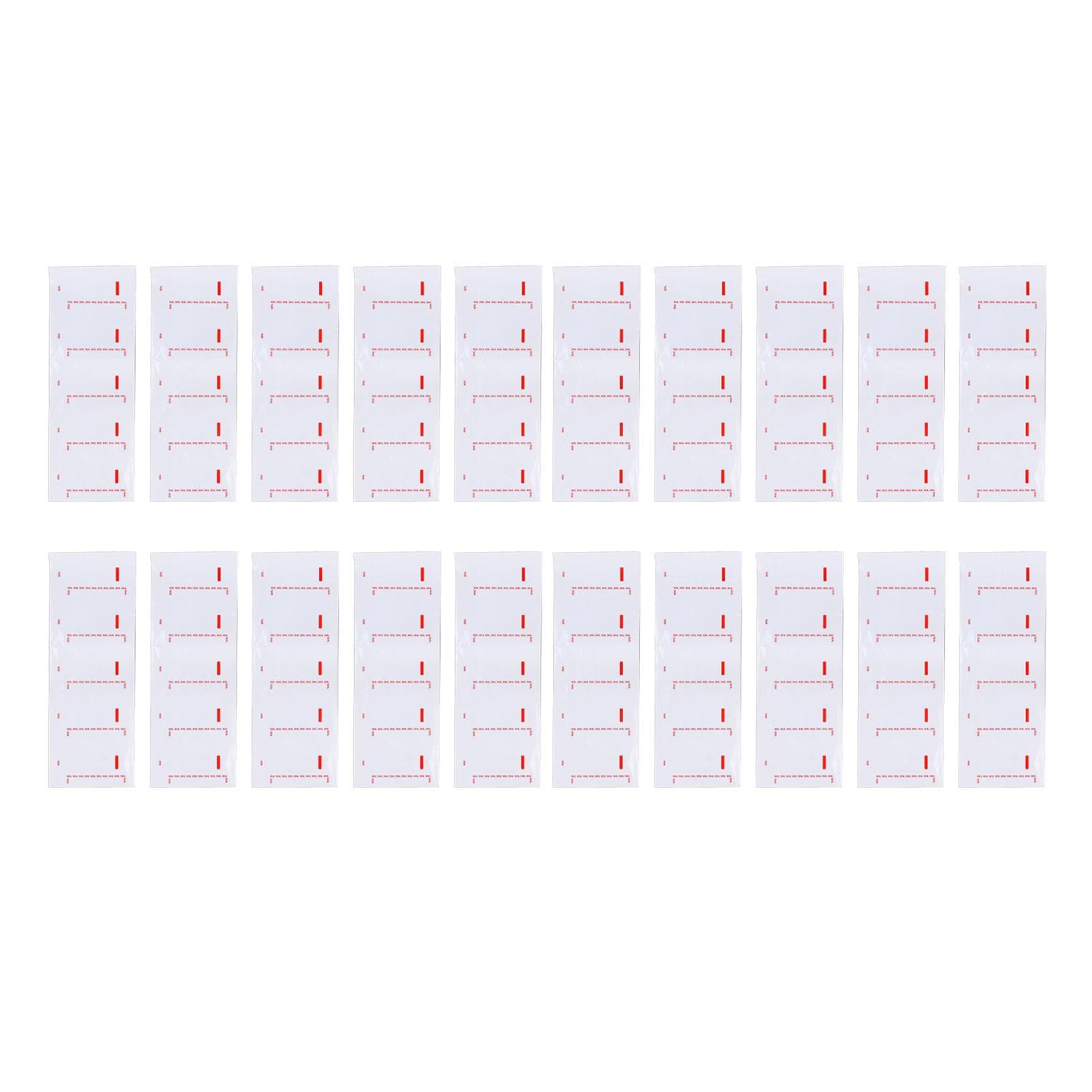 200pcs Watch Protective Film Set Transparent Anti Scartch Dust Resistant Multi Purpose for Watch