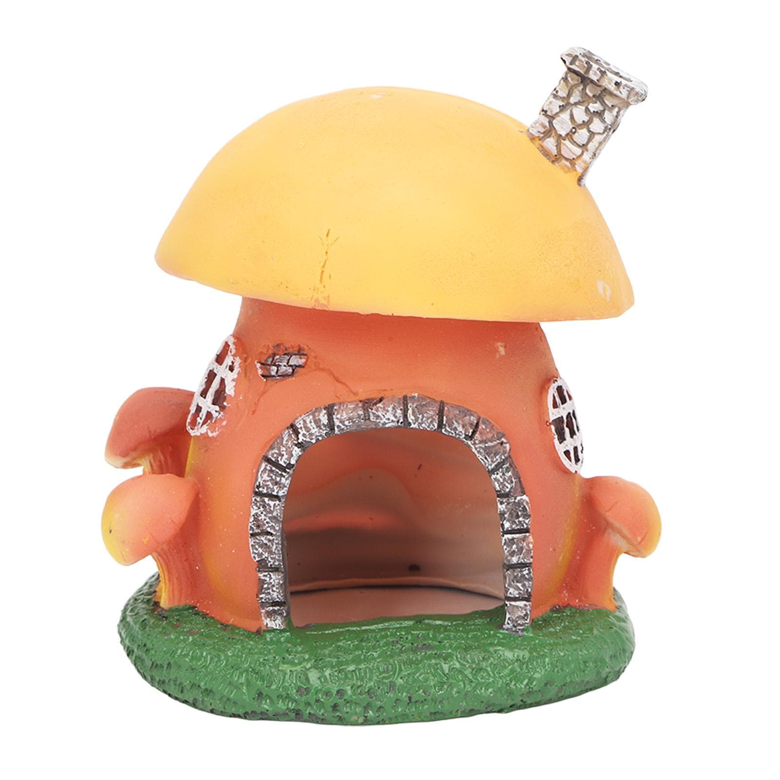 Aquarium Mushroom Castle Ornament Simulation Resin Hand Crafted Fish Tank Landscape Decoration for