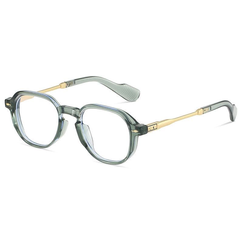 Brand High Quality Polygon Sunglasses Anti Blue Light Fashion Women Hip Hop Glasses Retro Sunglasses Men