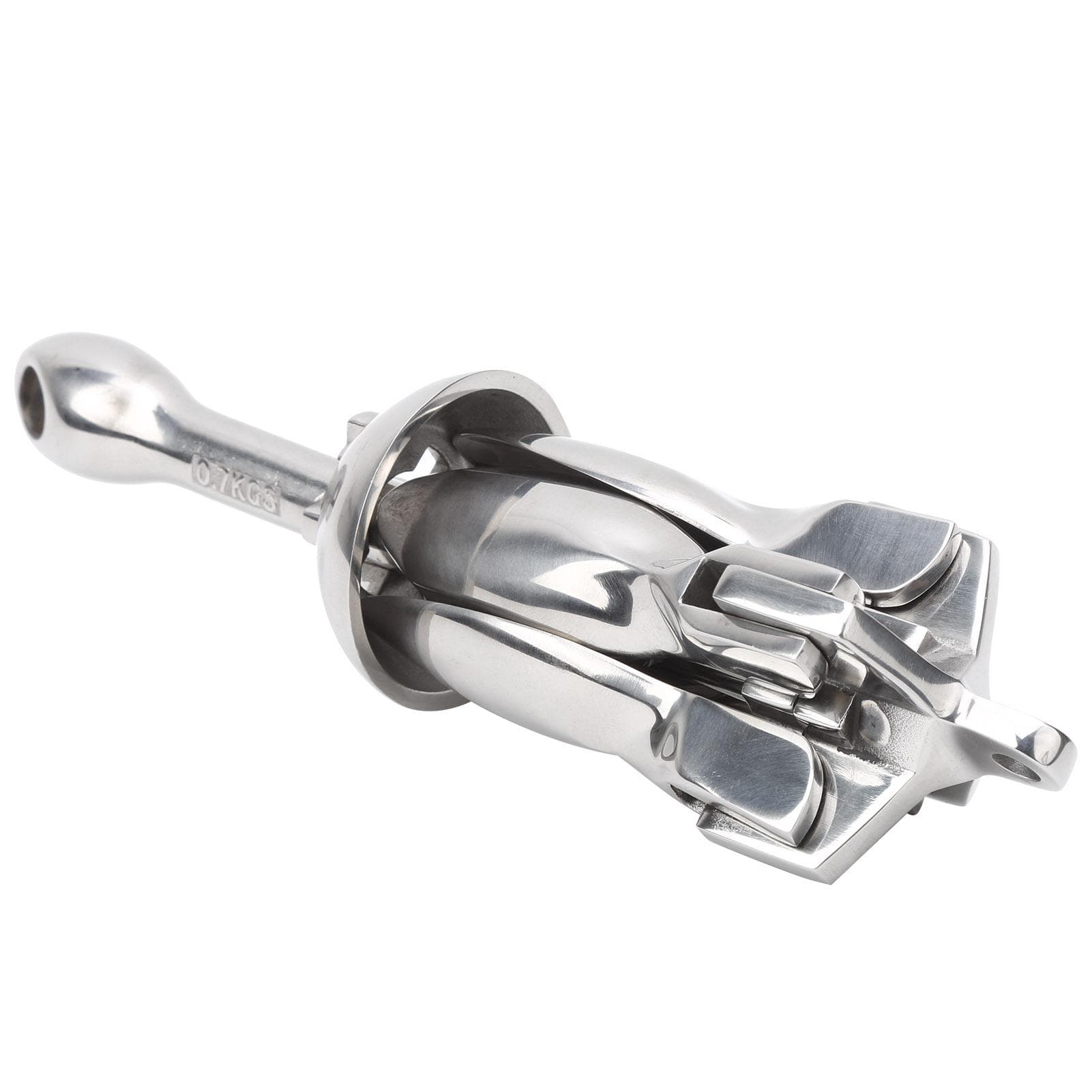 316 Stainless Steel Boat Folding Grapnel Anchor for Fishing Boat Rubber Dinghy Canoe Yacht