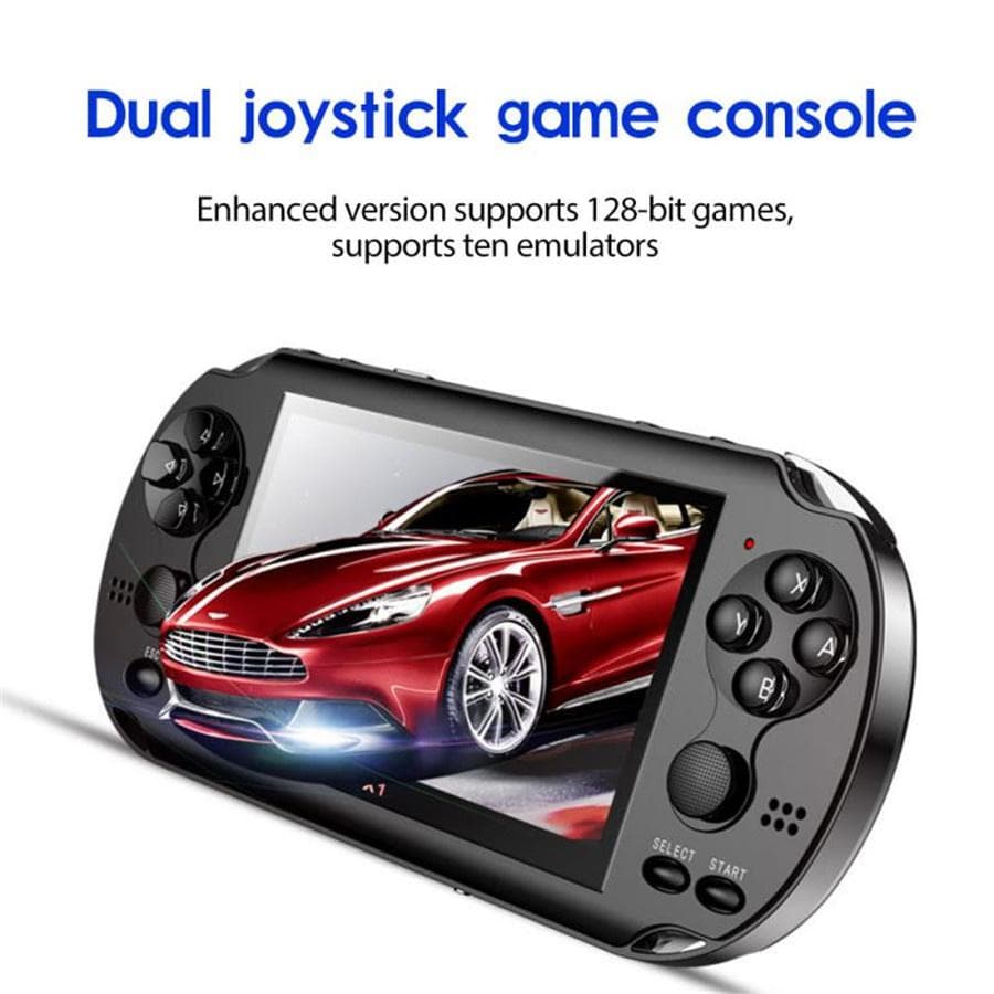 4.3 inch Handheld 8GB Retro Game Consoles 10000 Games Video Console Rechargeable
