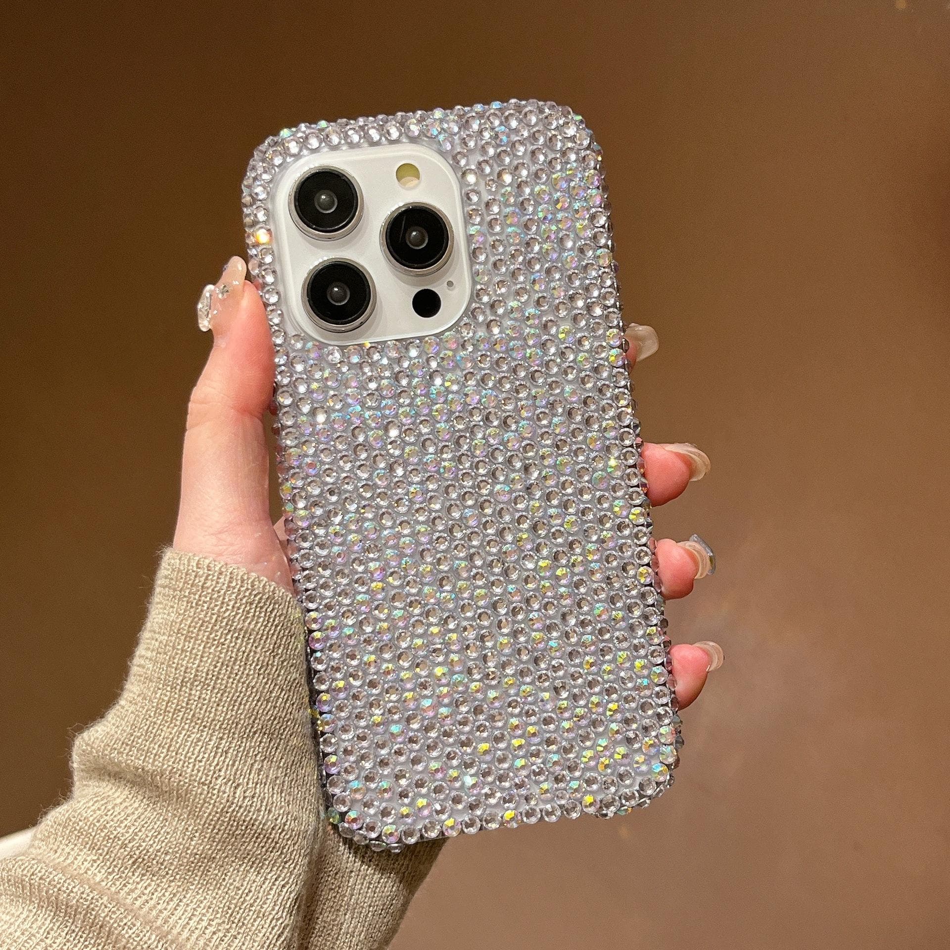Applicable To Apple 16 Full Diamond Bow Mobile Phone Case IPhone 15 ProMax Luxury Fairy 14 Drop Protection Case iPhone16pro
