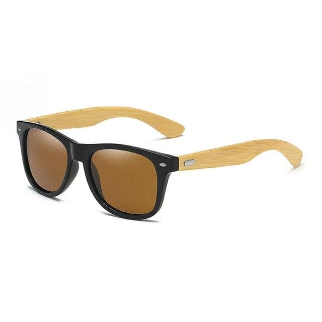 Bamboo Sunglasses Men Women Travel Goggles Sun Glasses Vintage Wooden Leg Eyeglasses Fashion Brand Design Sunglasses Male Female