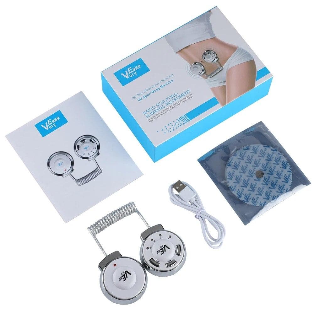 EMS Liposuction Machine VE Sport Belly Arm Leg Fat Burning Body Shaping Slimming Massager Home Fitness Anti-cellulite Massager CN