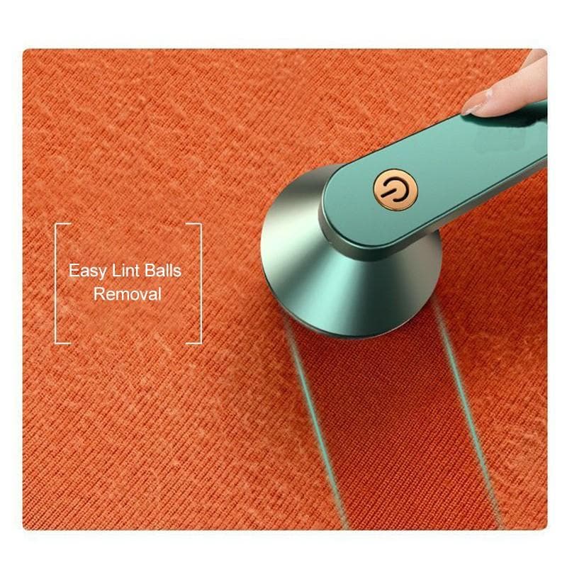 Electric Household Clothes Hairball Remover 6 Leaf Cutter Head Sweater Hairball Removal Artifact Fluff Remover Clothing Care green