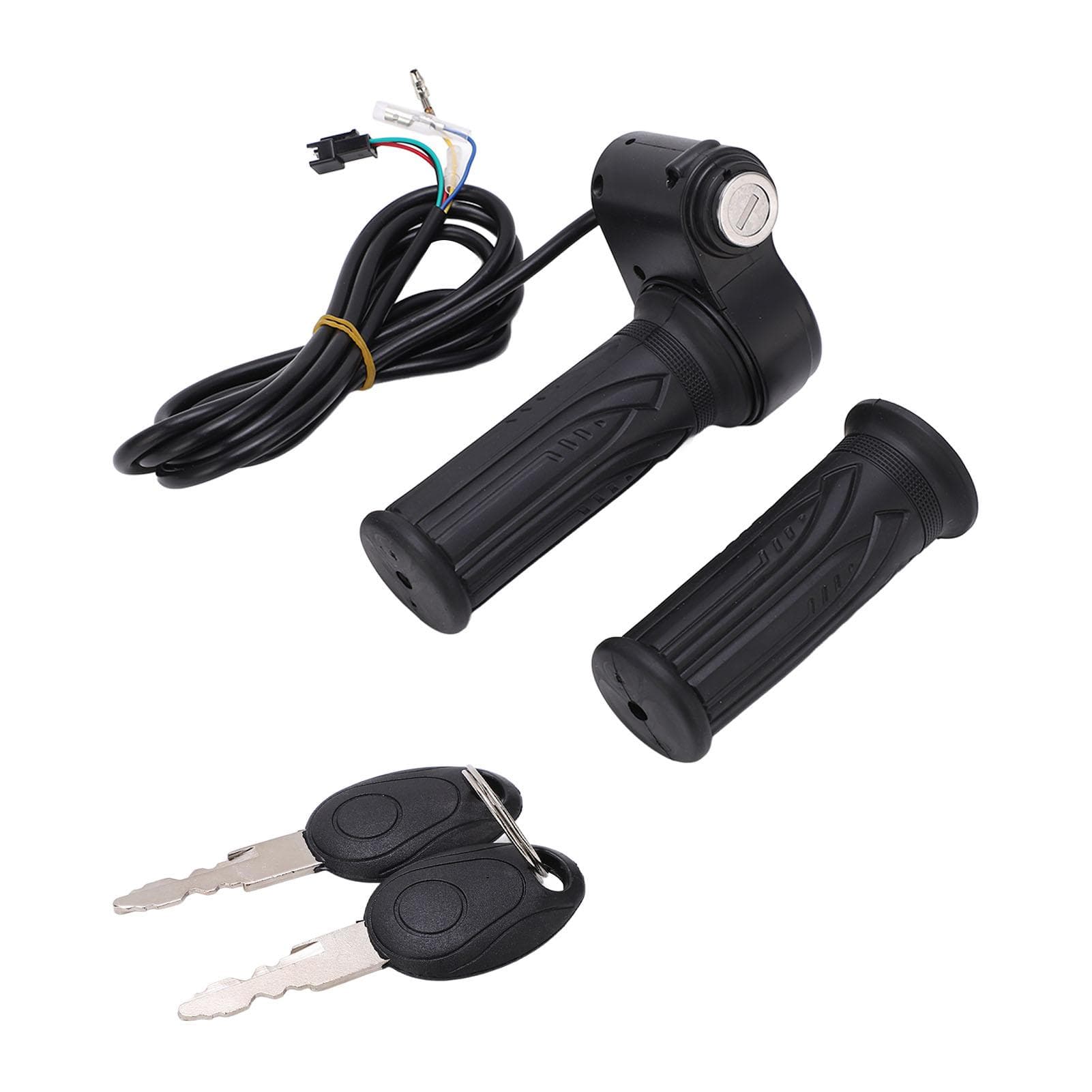 Electric Scooter Throttle Handle Grip No Display Big Knife Lock Twist Throttle Grips for Electric