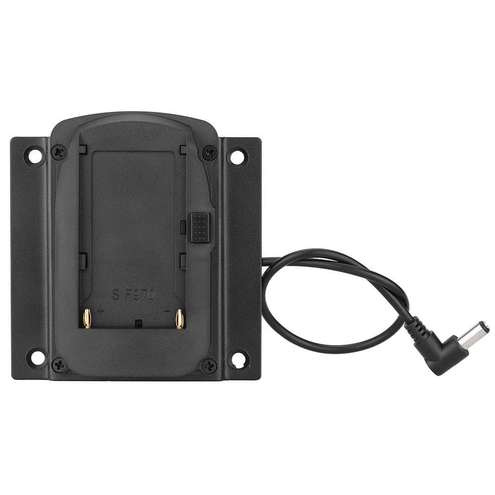 Battery Adapter Base Plate for Sony Battery Lilliput FEELWORLD Monitors black