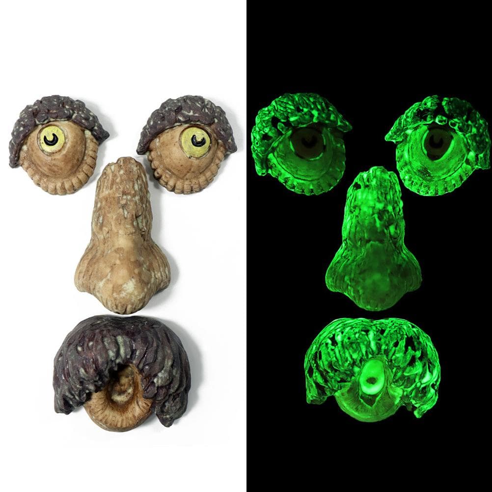 Tree Face Decor Funny Garden Decor Tree Hugger Art Glowing in The Dark for Easter Outdoor Props